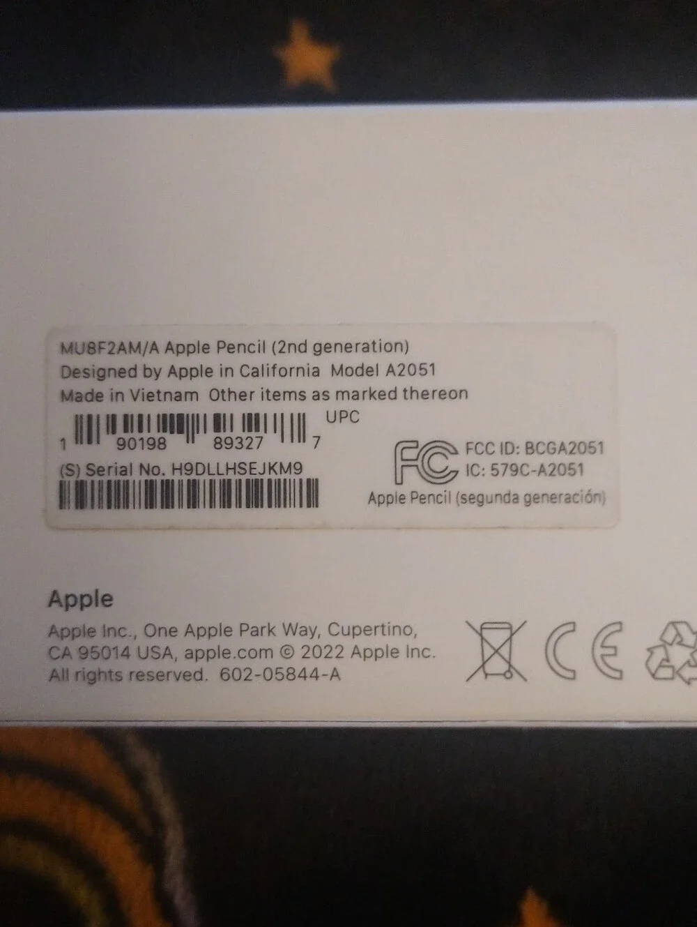 Apple Pencil (2nd Generation) - White Stylus for iPad